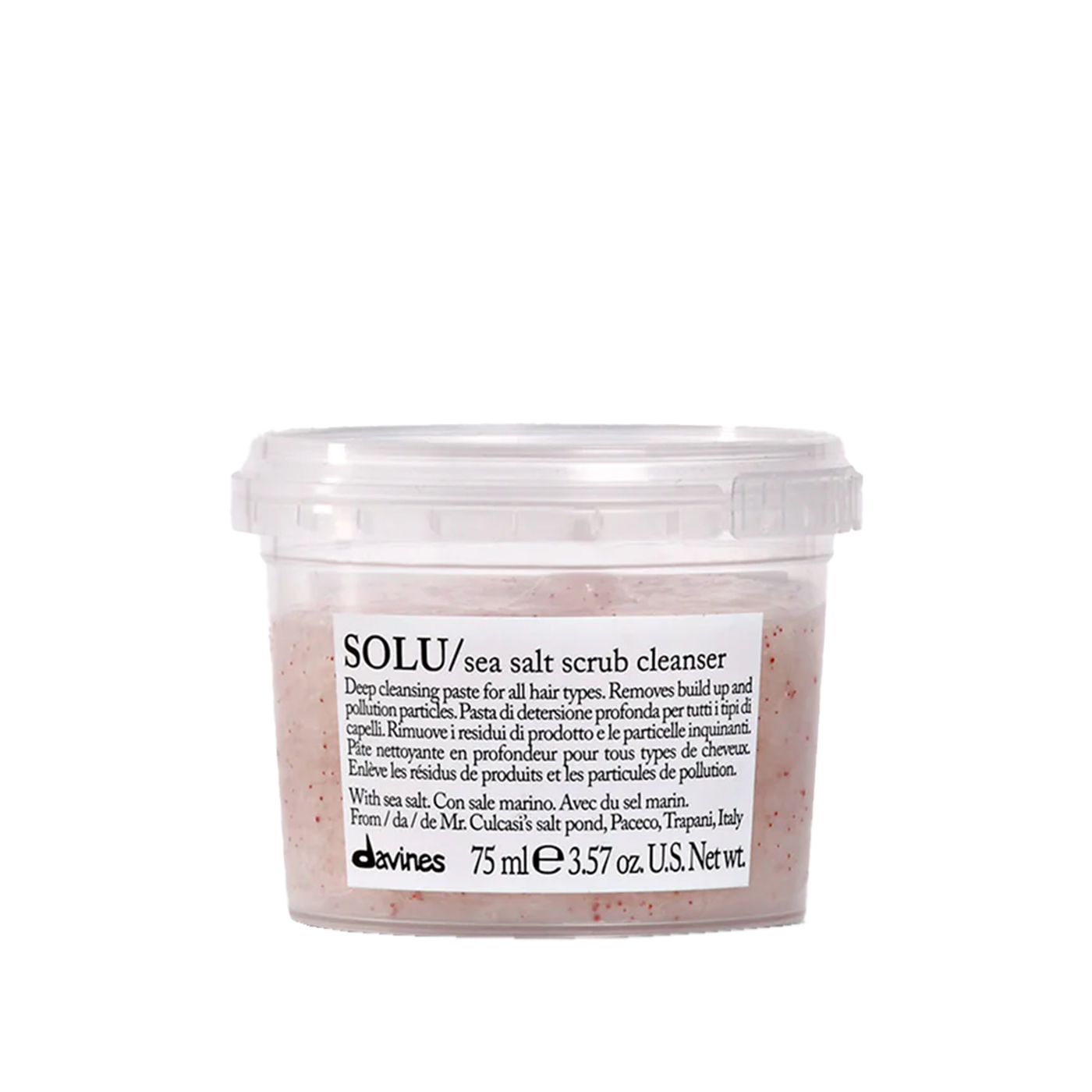 SOLU Sea Salt Scrub Cleanser