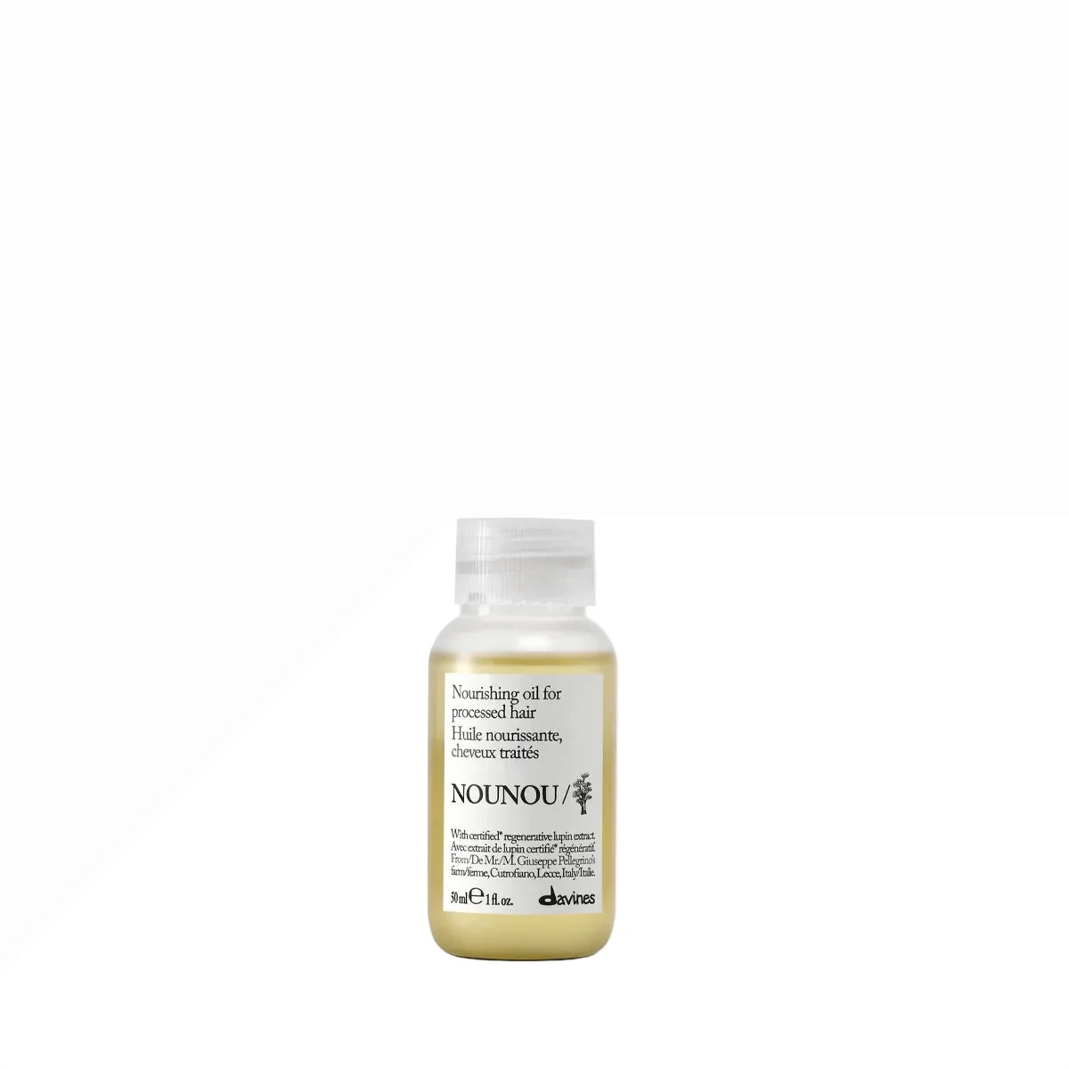 Davines NOUNOU hair product on a white background